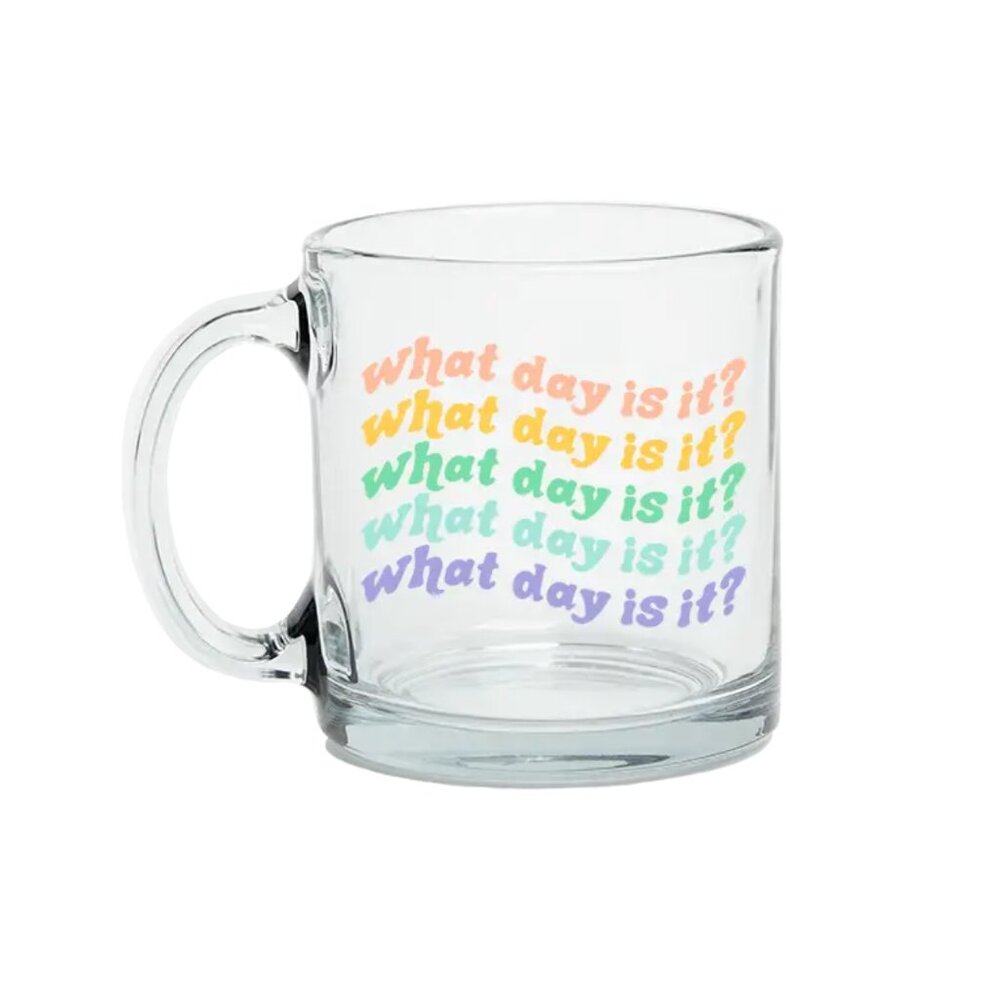 NWT Talking Out Of Turn: What Day Is It Mug